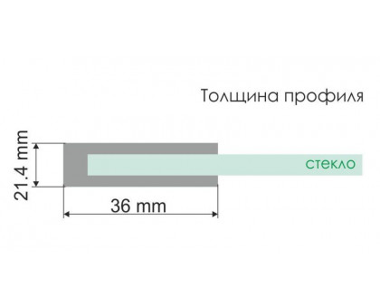 WasserKRAFT Salm 27I27 Душевая дверь