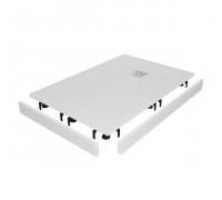 Душевой поддон RGW ST-W 100x120 см, прямоугольный, искусственный камень, белый (Комплект)