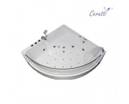 Ванна акриловая Cerutti SPA C-400 135х135х58 с гидромассажем