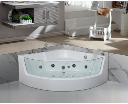 Ванна акриловая Cerutti SPA C-400 135х135х58 с гидромассажем