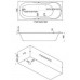 Ванна акриловая Bas Нептун 170х70х56 прямоугольная