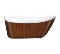 Акриловая ванна Lagard MINOTTI Brown Wood 170х76 см