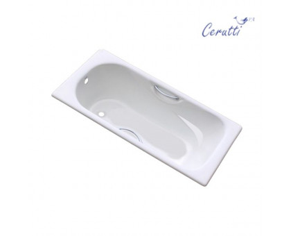 Ванна чугунная Cerutti SPA Elma 150х75х42 прямоугольная